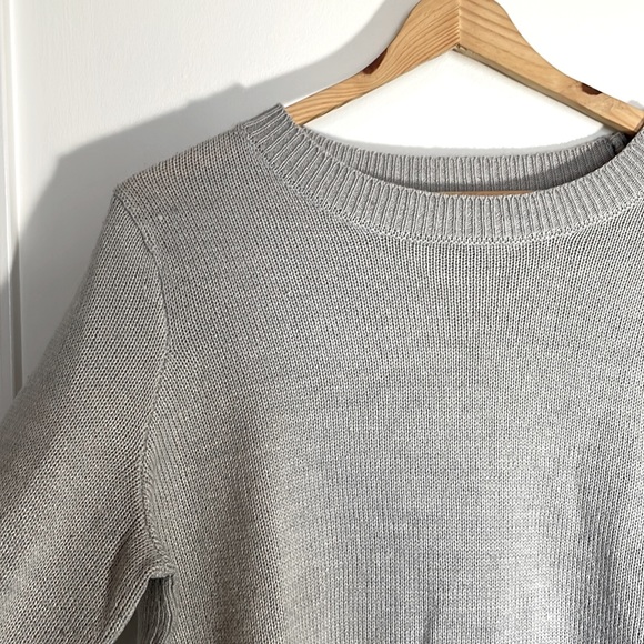 Grey Sweater Blouse - Picture 2 of 3